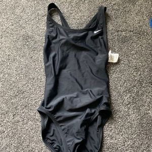 Nike black one piece swimsuit.